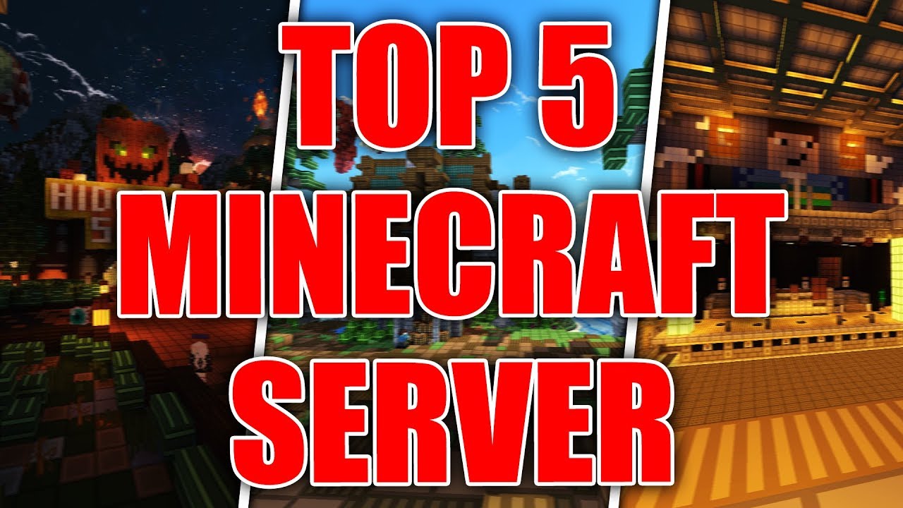 Die BESTEN MINECRAFT Server! TOP 5 die DU kennen solltest! YouTube
