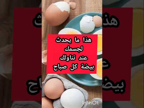 بيضة واحدة كل صباح ستغي ر جسمك بالكامل بيضة الصباح صحة
