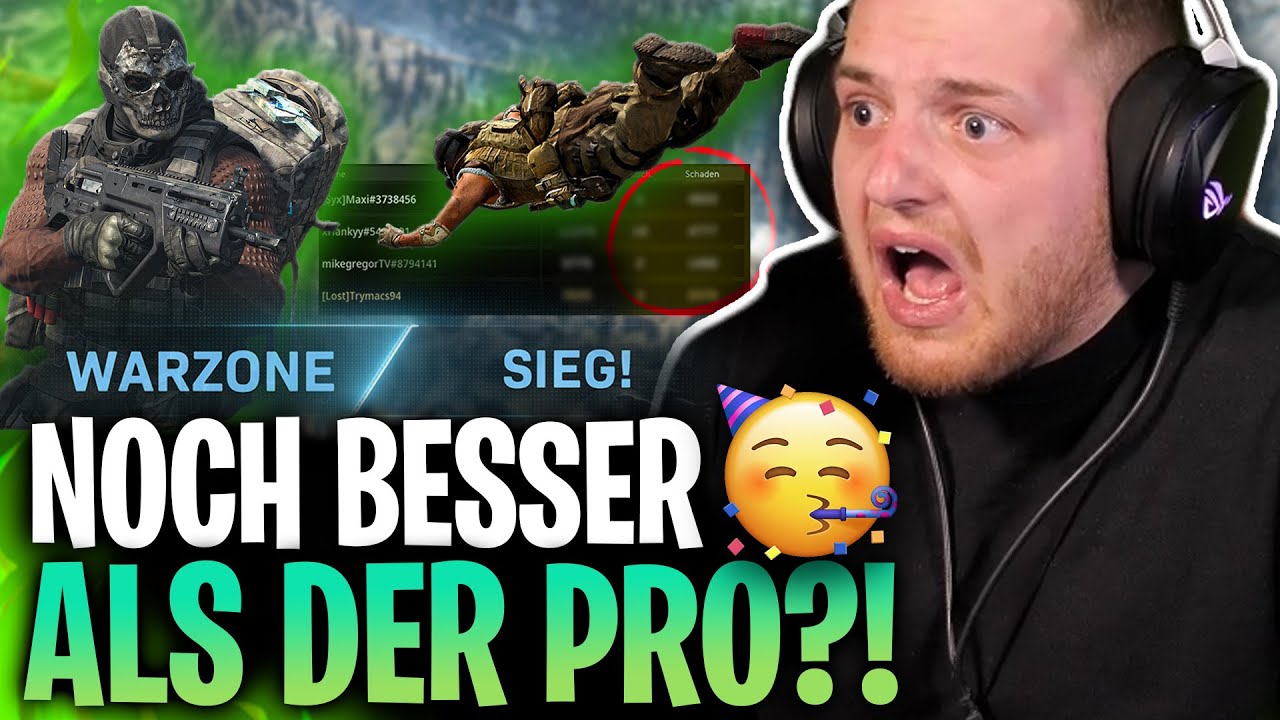 😎🤩 LAST MAN STANDING?! Ich CARRY uns ZUM SIEG! | Warzone mit den PRO's!