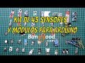 Review Kit de 45 sensores y módulos para arduino de la mano de banggood.com