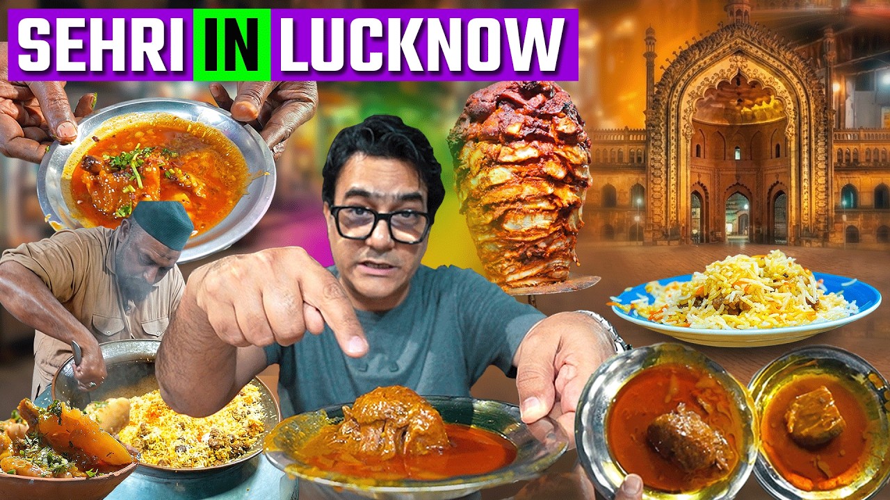 Sehri In Lucknow | Idrees Biryani Ki Kulcha Nahari | Globalecentre Lucknow
