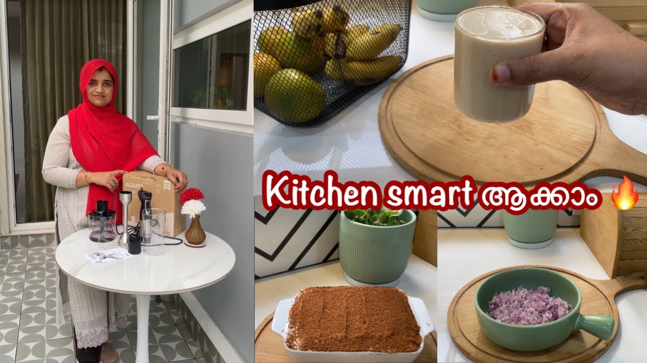 My New Smart Kitchen Gadget 😍 | Agaro Blender & Chopper Demo Malayalam | Kitchen Gadgets |