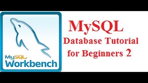 Beginners MYSQL Database Tutorial 2 #  CREATE NEW DATABASE SCHEMA and  TABLE