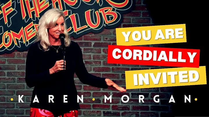 Modern Wedding Invites | Karen Morgan Comedy