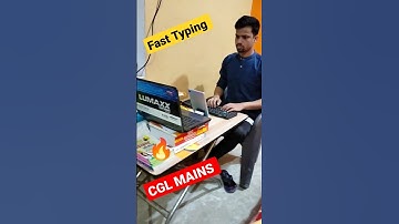 🔥Fast Typing Speed| CGL MAINS/CHSL🎯| Typing Practice CGL #ssc #youtubeshorts #typing #cgl
