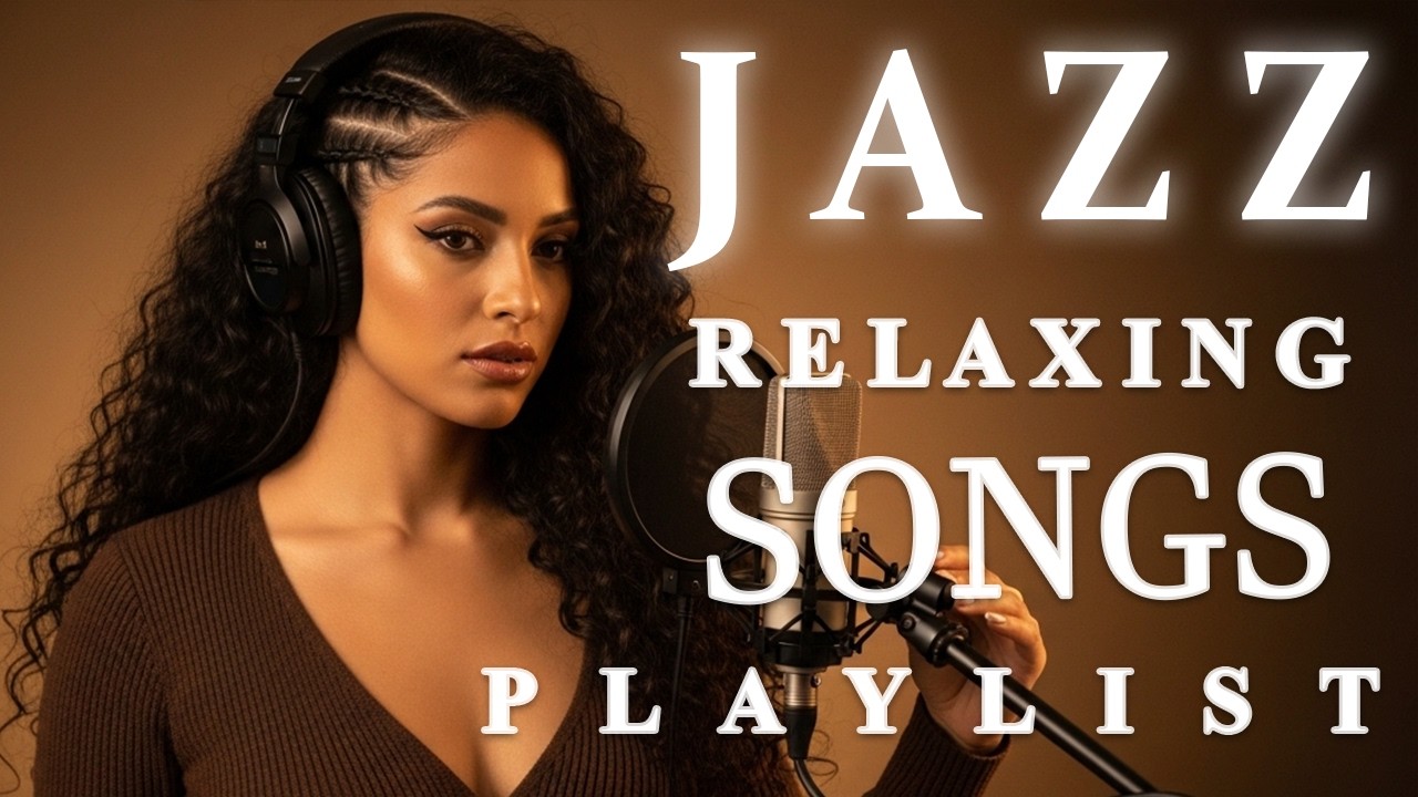 Romantic Smooth Jazz Lounge | Vokal Wanita untuk Relax & Healing