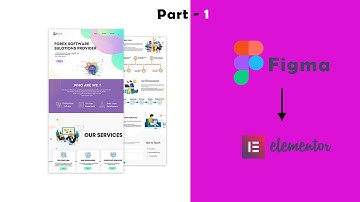 How to convert figma to Elementor Part -1  ||  header design || elementor 2021