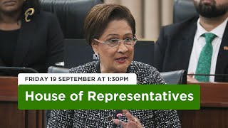 7th Sitting of the House of Representatives - 1st Session - 13th Parliament - September 19, 2025