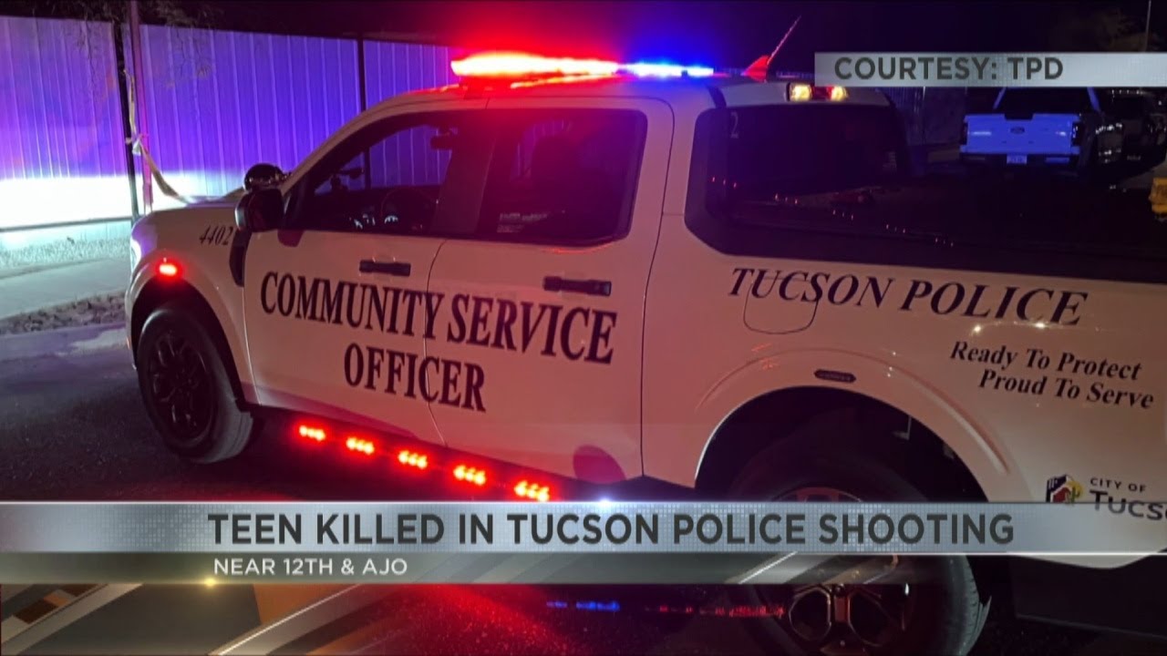 Tucson teen dead, another charged after officer-involved shooting in ...