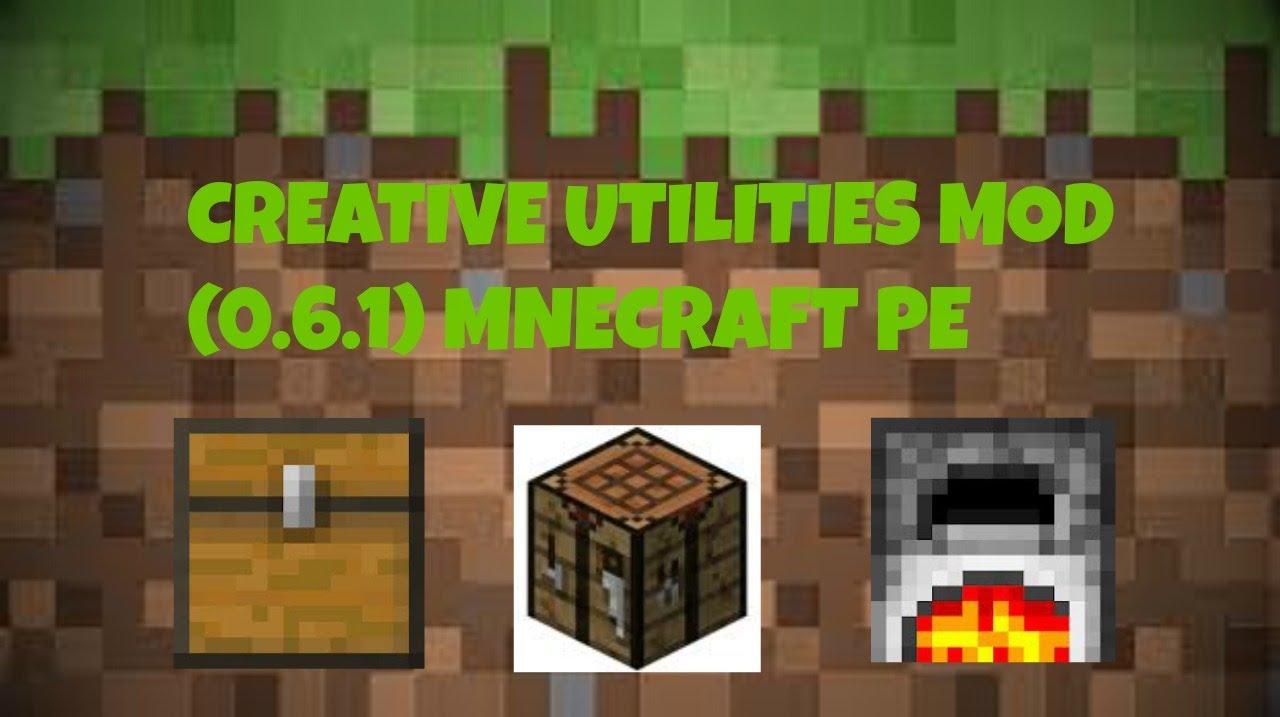 Creative Utilities Mod Showcase (0.6.1) -Minecraft PE