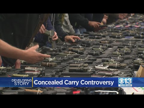 California-Under-Fire-After-Release-Of-Concealed-Carry-List