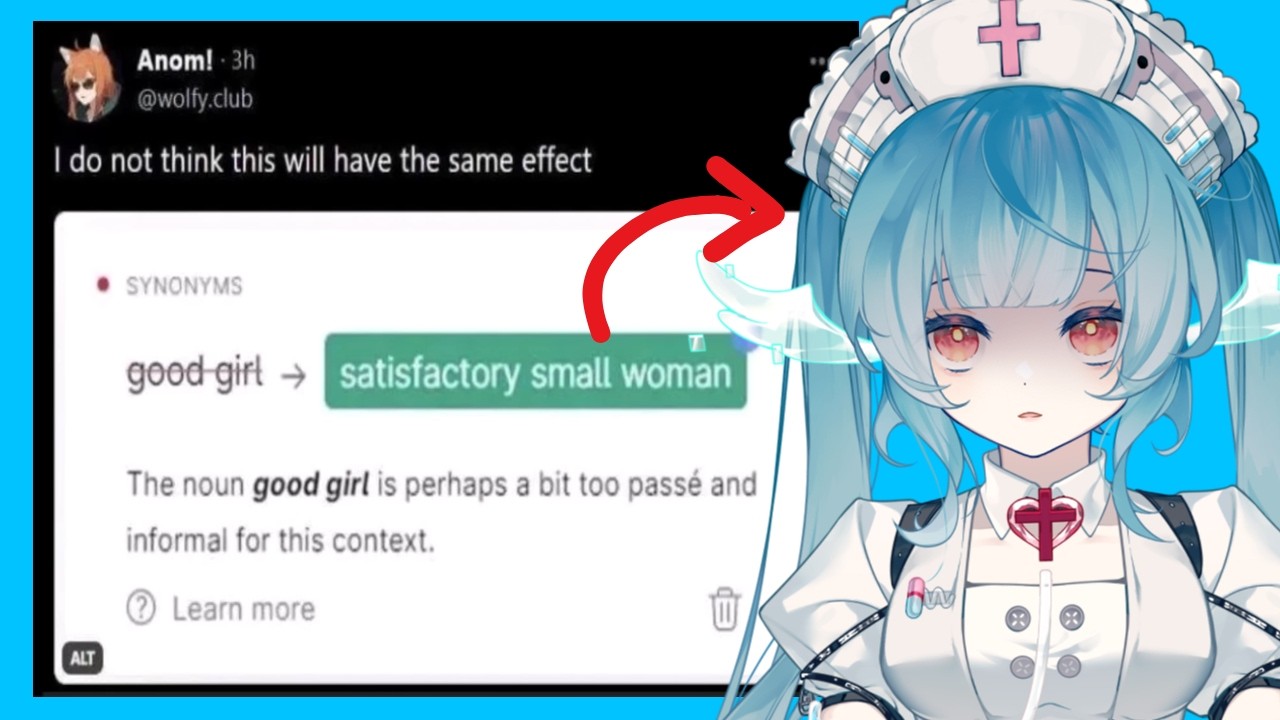 Grammarly has weird taste