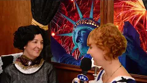 Anna E Dickinson Abolisionist Interview on PA RR 1...