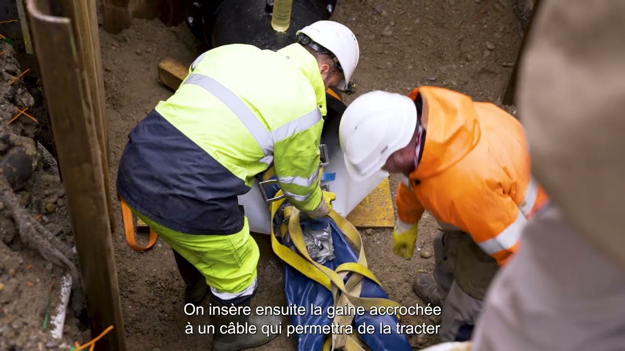 Service de l'eau : gainage de conduite | Ville de Mulhouse