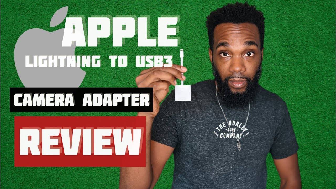 Apple Lightning to USB3 Camera Adapter Review + Demo 