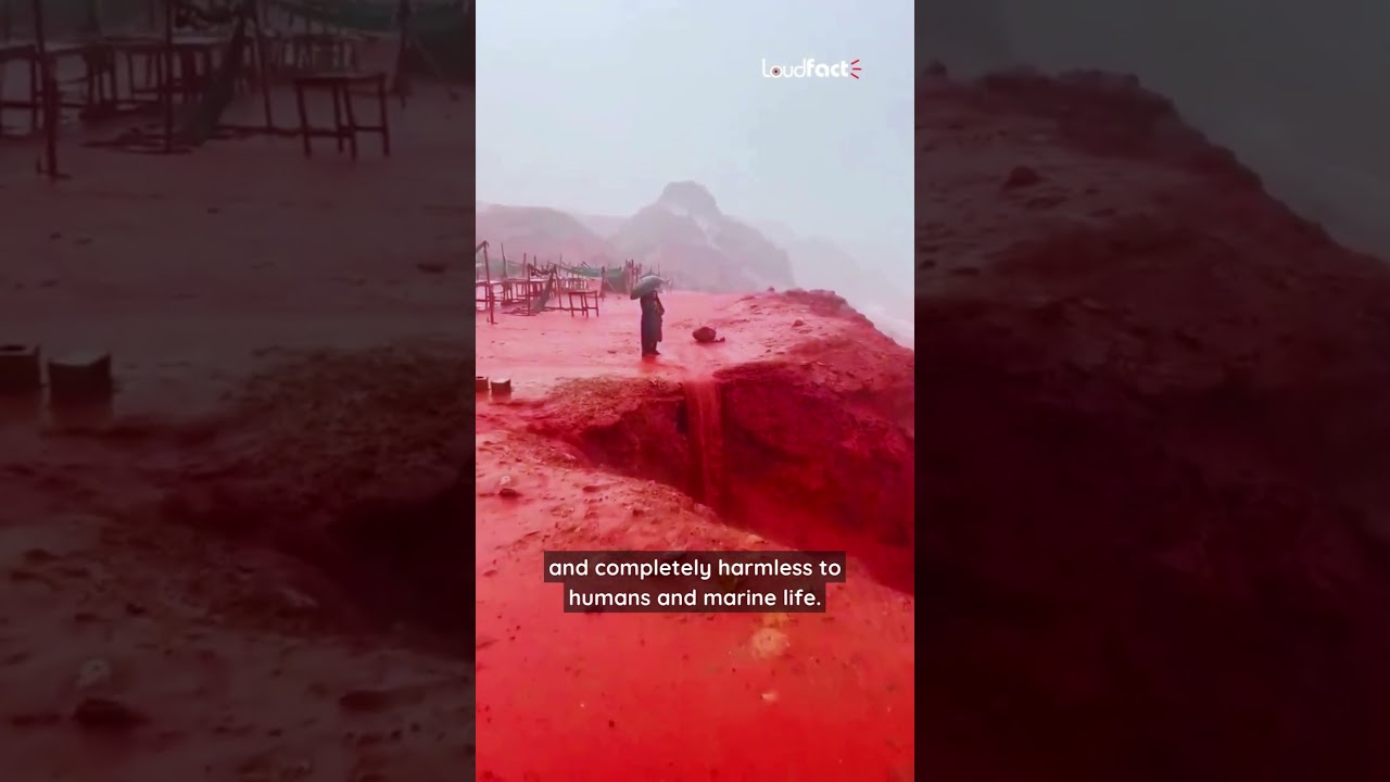 Огненное море: День, когда остров Ормуз окрасился в красный цвет.