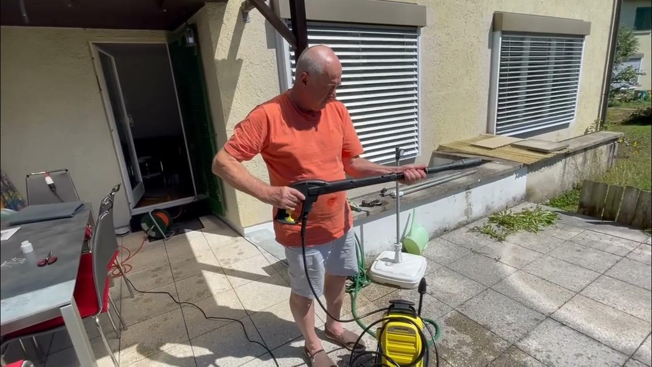 Karcher K4 Compact how to use it YouTube