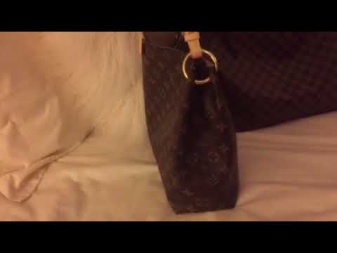Sofia Vergara in Speedy Monogram Louis Vuitton bag, classiic