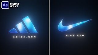 Trendy Logo Animation in After Effects - After Effects Tutorial - Simple Logo Animation | Easy way