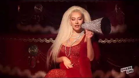 Christina Aguilera singing to MARIAH CAREY!!!!!!!