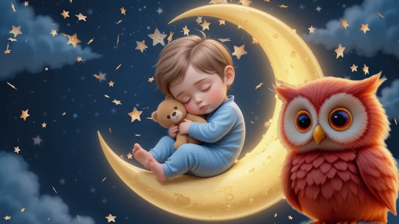 Soft Female Vocals for Baby 🌌 30 Minutes Gentle Lullaby