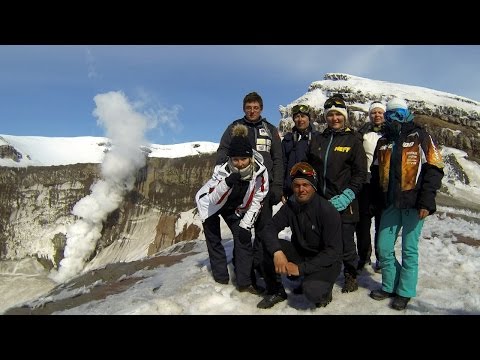 Камчатка! Экскурсия на Вулкан Горелый в конце мая! (Экскурсии по Камчатке от Камчатка Дискавери)