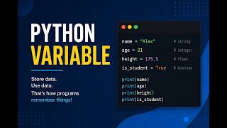Python Variables Explained  | Beginner Friendly Tutorial