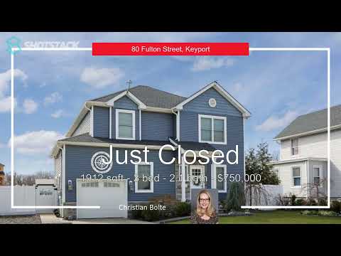 80 FULTON STREET, Keyport, NJ home video tour