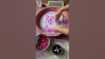 Make paper at home using discarded paper sheets. Buy our paper making kits at www.papernest.in