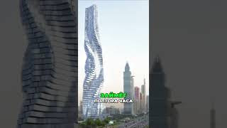 Инновационные технологии в строительстве  Вращающаяся башня высотой 420 метров #видео #факты #шорт