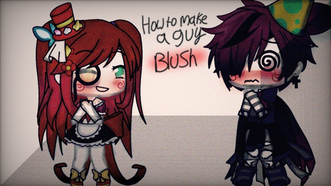 How to make a guy blush gacha life fnaf Ennard x Baby - YouTube.