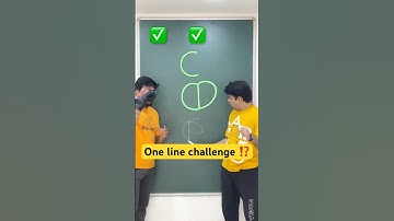 One Line Draws the entire shape, and the lines cannot overlap!Is there an answer to this question?1