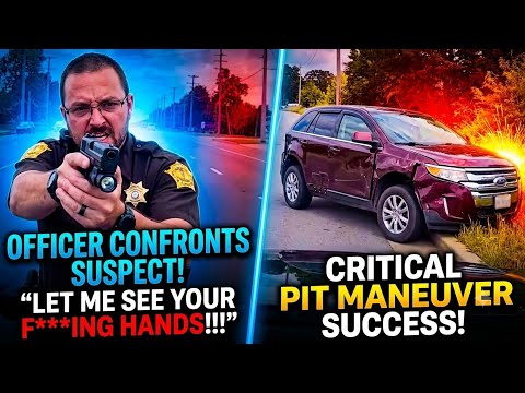 15 PIT MANEUVERS?! 🤯 Routine Traffic Stop Explodes Into Multi-Felony Chase!