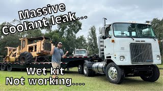 White Collar the Cabover has ISSUES on First Haul after Major Work….