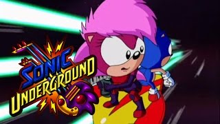 Sonic Underground 120 - Three Hedgehogs and a Baby