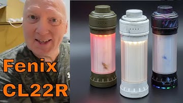 Review of the excellent Fenix CL22R RGB lantern