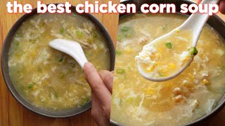 Bangladeshi Style Chicken Corn Soup Recipe