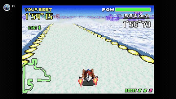 F-Zero: Maximum Velocity - Cloud Carpet: Long Jump Circuit [Fast Lap] (0