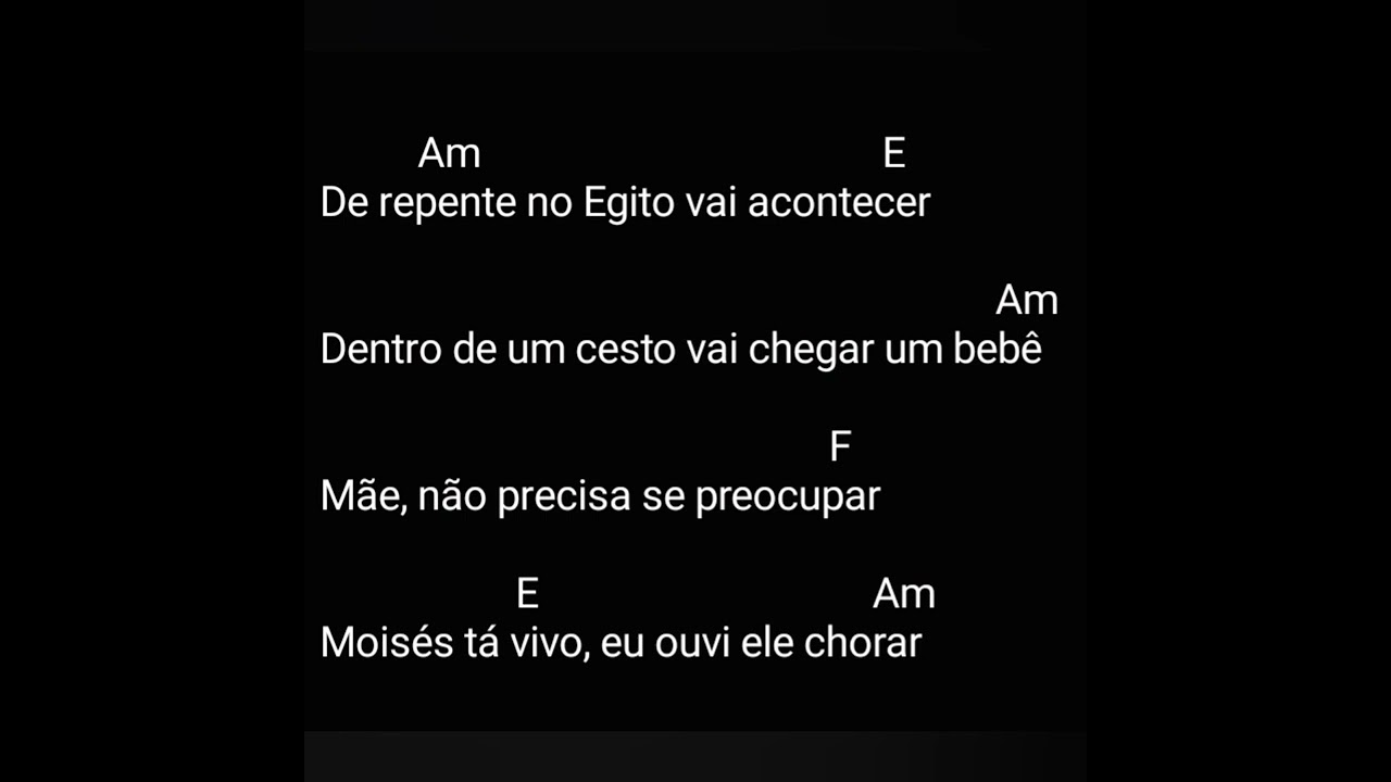 Joquebede, Moisés não vai morrer. - YouTube
