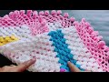 पूजा आसानी का बहुत ही खूबसूरत डिजाइन/Beautiful Crochet Puja asan/ Table cover
