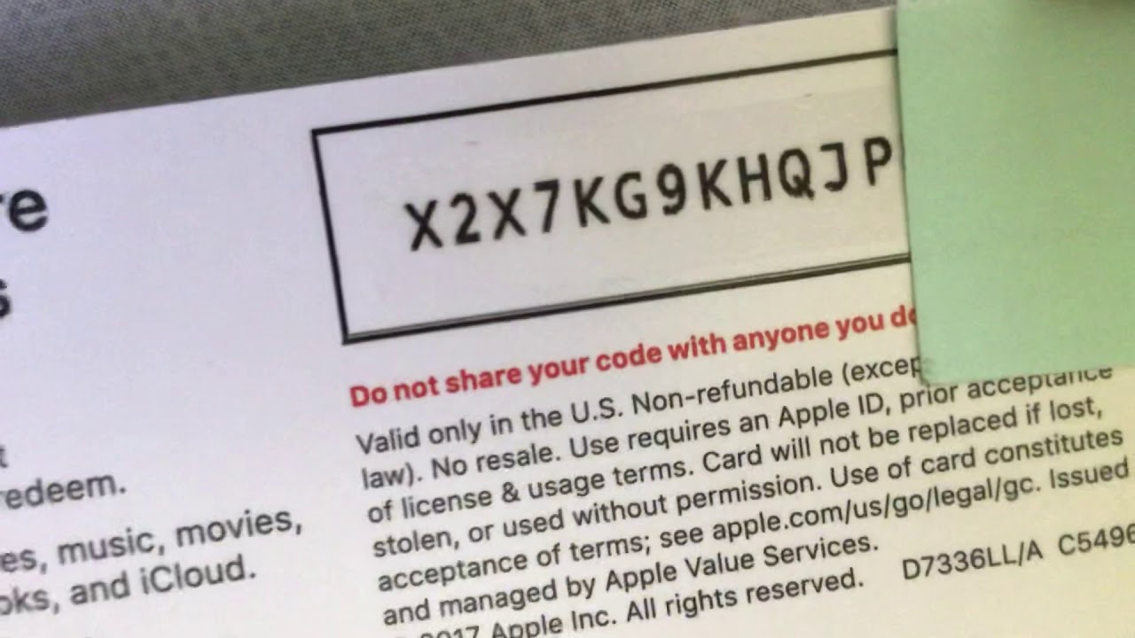Free Apple gift card codes YouTube
