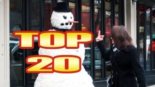 Funny Scary Snowman Hidden Camera Practical Joke Top 20 Reactions - Season 3 by Prank Army TV 1,739,517 views 11 years ago 2 minutes, 43 seconds