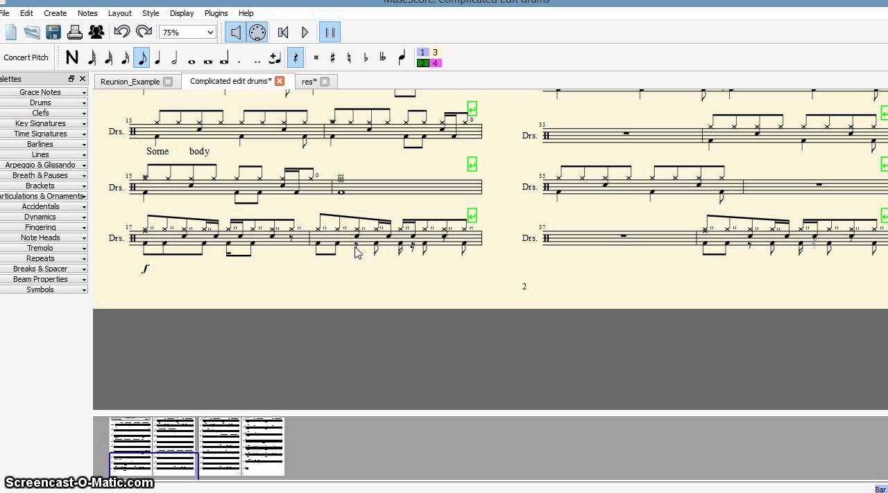 Video How to beam or join notes in musescore YouTube