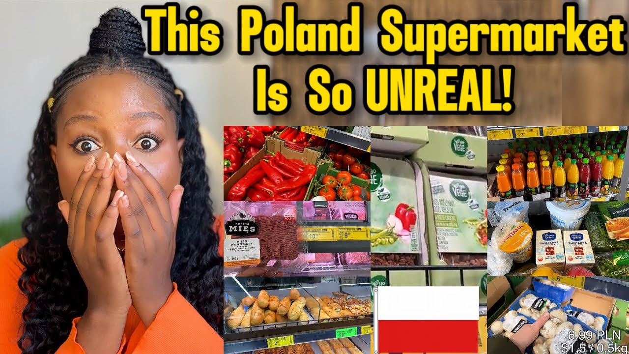 REACTION TO A POLISH SUPERMARKET IN WARSAW | POLAND REACTION