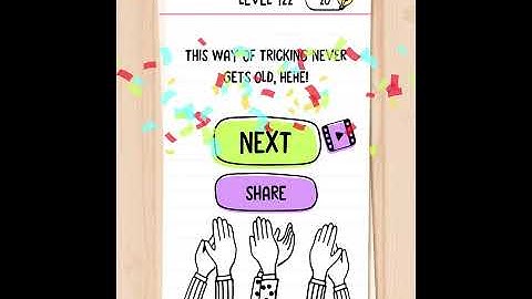 Brain Test: Tricky Puzzles Level 122 Walkthrough Solution Answers Solved