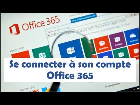 Se connecter à son compte Office 365