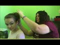 Hair tutorial with my cousin!