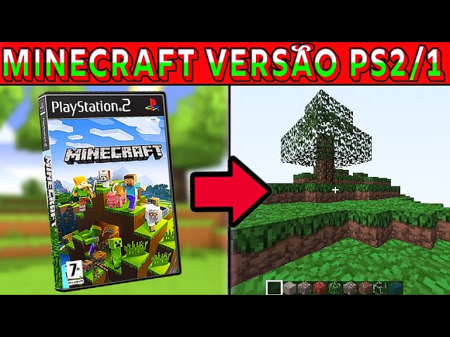 Minecraft [REPRO-PACTH] - PS2 - Sebo dos Games - 10 anos!