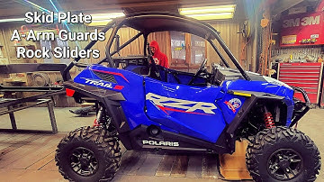 Ricochet Skid Plate | Trail Armor A Arm Guards |  Rock Sliders | 2021 Trail S 1000 Build | P7