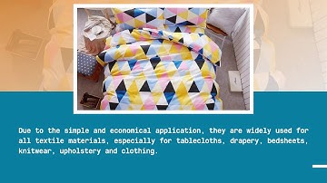 What is Pigment Printing?